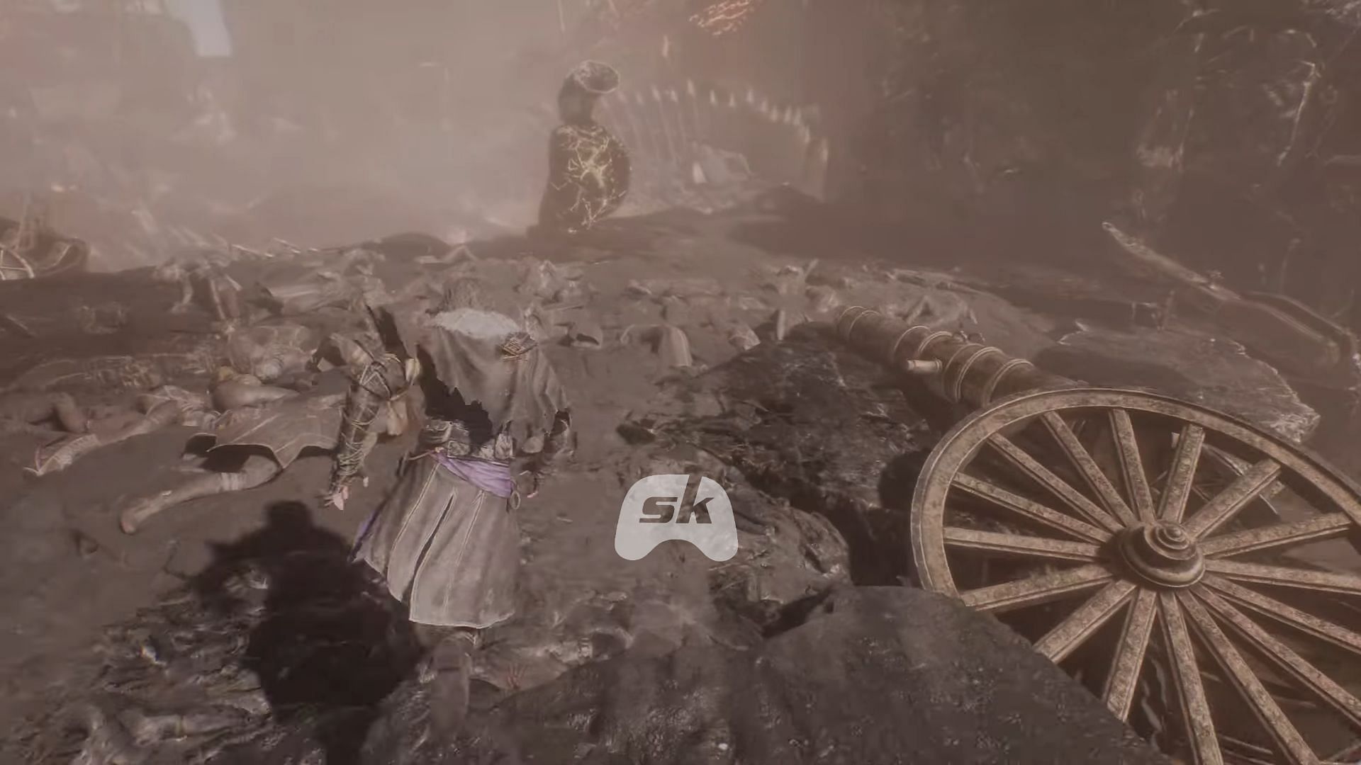 Tainted Battlefield in The Monolith (Image via Sportskeeda Gaming || Kepler Interactive)